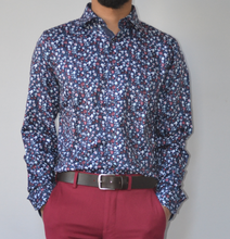 Load image into Gallery viewer, Floral Patterned Dress Shirt