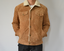 Load image into Gallery viewer, Leather Sherpa Jacket