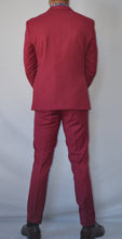Load image into Gallery viewer, Slim Fit Red Suit