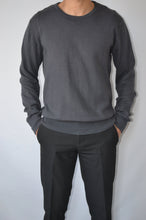 Load image into Gallery viewer, Black Crew Neck Sweater