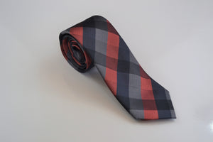 Red Patterned Tie