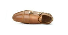 Load image into Gallery viewer, Double Strap Monk Shoe - Cognac