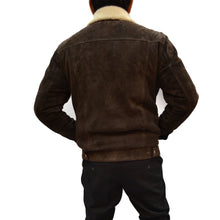 Load image into Gallery viewer, Leather Sherpa Jacket