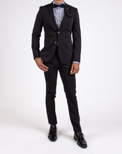 Load image into Gallery viewer, Slim Fit Black Suit - Tall