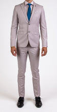Load image into Gallery viewer, Slim Fit Beige Suit